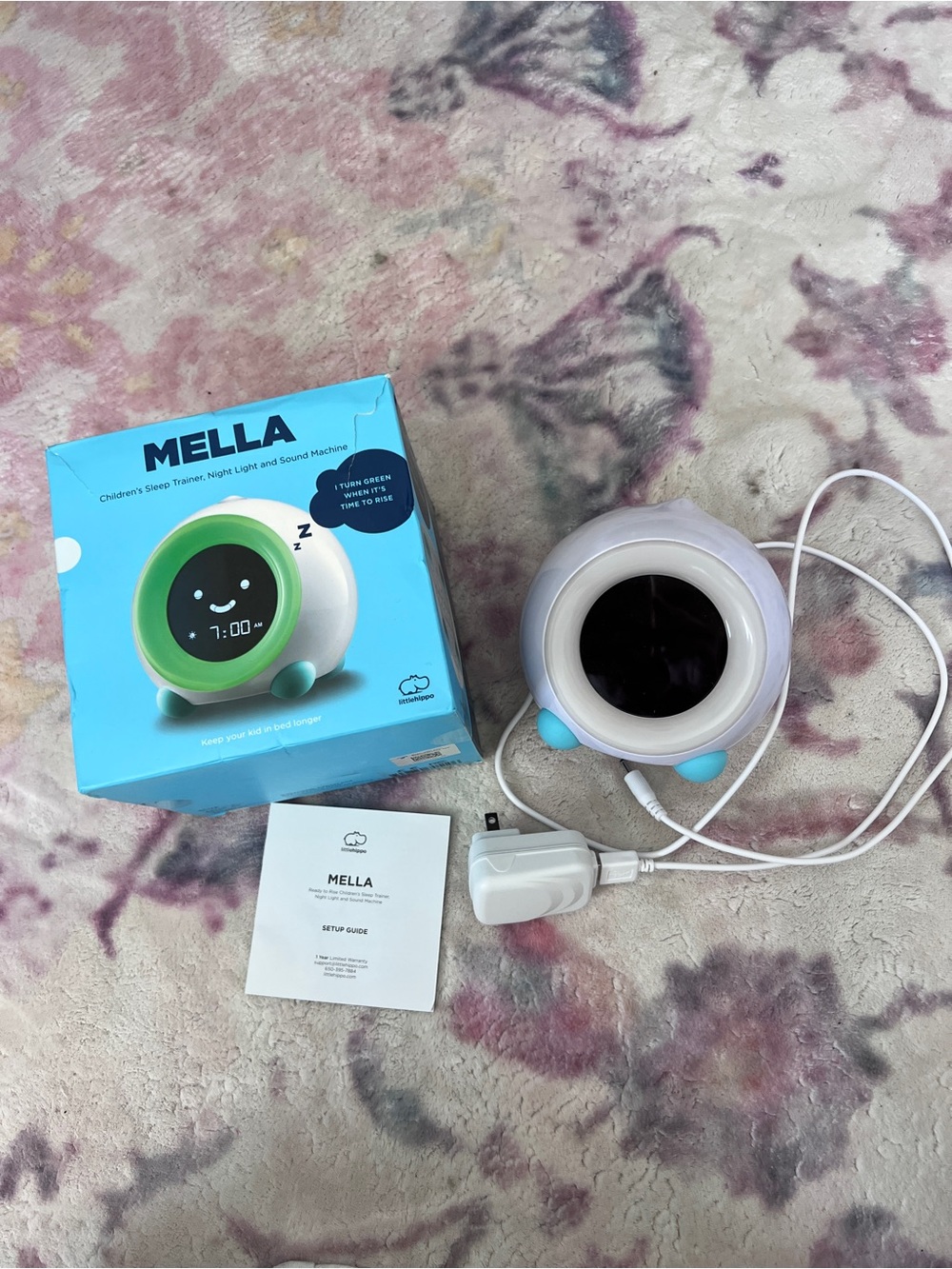 LIKE NEW Mella Sleep Trainer - Little Hippo